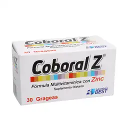 Coboral Z Formula Multivitamínica con Zinc