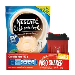 Nescafé Café con Leche más Vaso Shaker