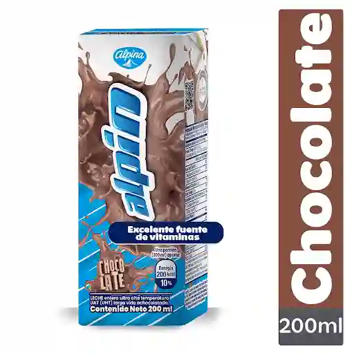Alpin Leche con Sabor a Chocolate