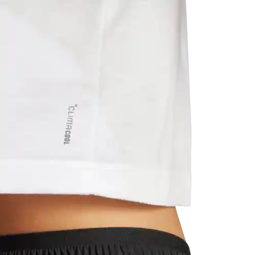 Adidas Camiseta we Min Tee Manga Corta de Mujer Blanco T M