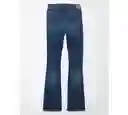 Jean Kick Boot Mujer Azul Talla 4 SHORT American Eagle