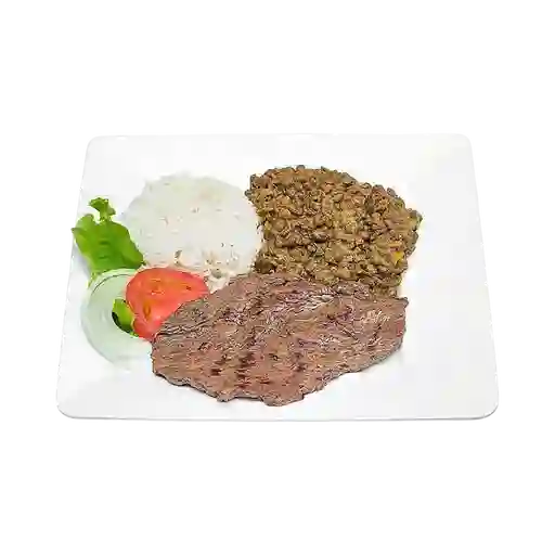 Almuerzo Casero con Carne Opción 1