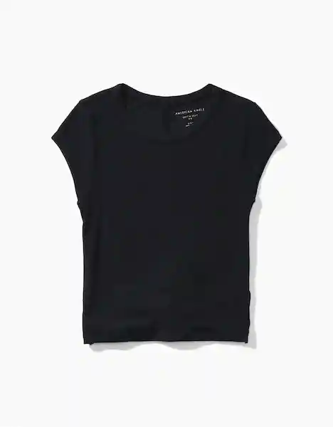 Camiseta Mujer Negro Talla MEDIUM 400385882329 American Eagle