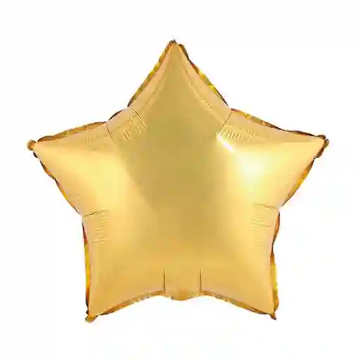 Globo Foil18"estr Doradomatex1 Sempertex 30005538