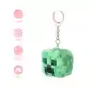 Llavero de Peluche Creeper Serie Minecraft Miniso
