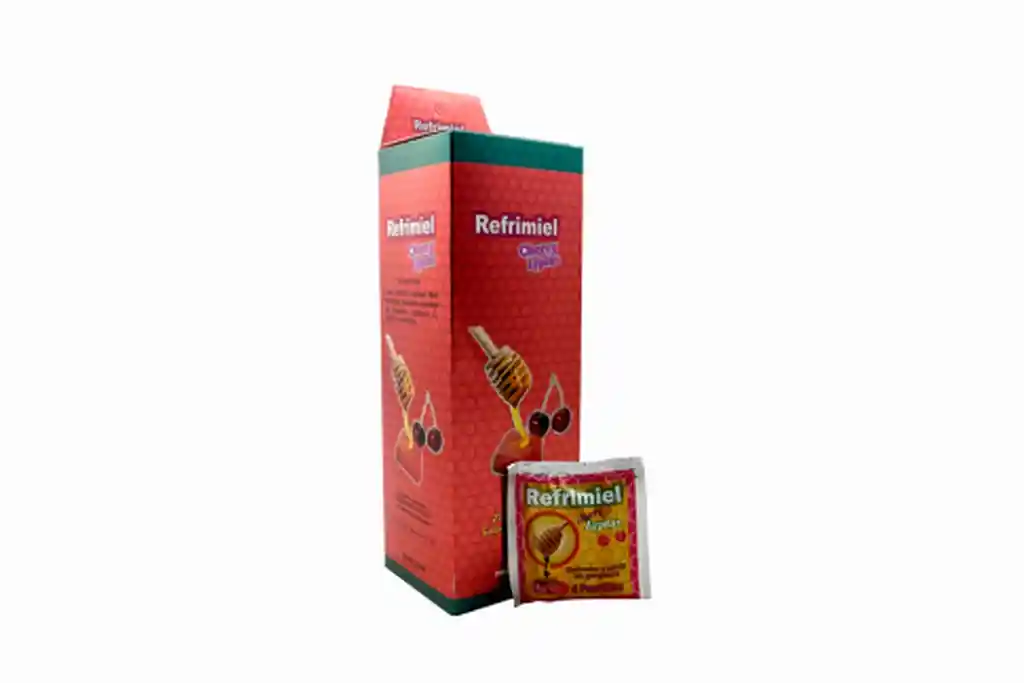 Refrimiel Pastillas para la Garganta Cherry Lyptus