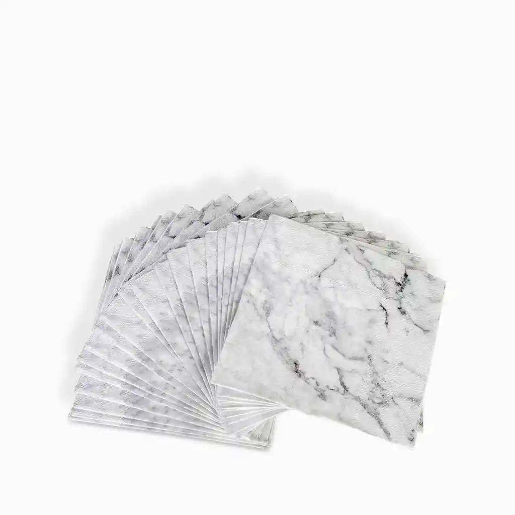 Servilleta Mármol 12.5 cm x 12.5 cm Ambiente Gourmet