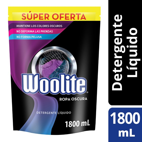 Woolite Detergente Líquido Para Ropa Oscura 1.800 ml