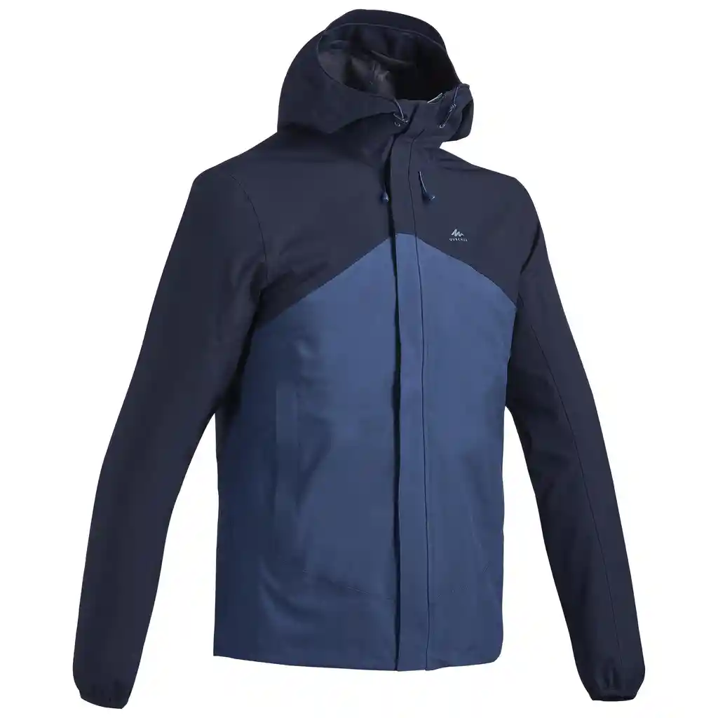 Chaqueta Impermeable De Senderismo Hombre Talla M Azul