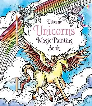 Unicorns Magic Painting Book Con Pincel - Equipo Editorial