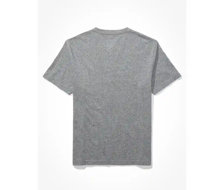 Camiseta Gris Talla Small Hombre American Eagle