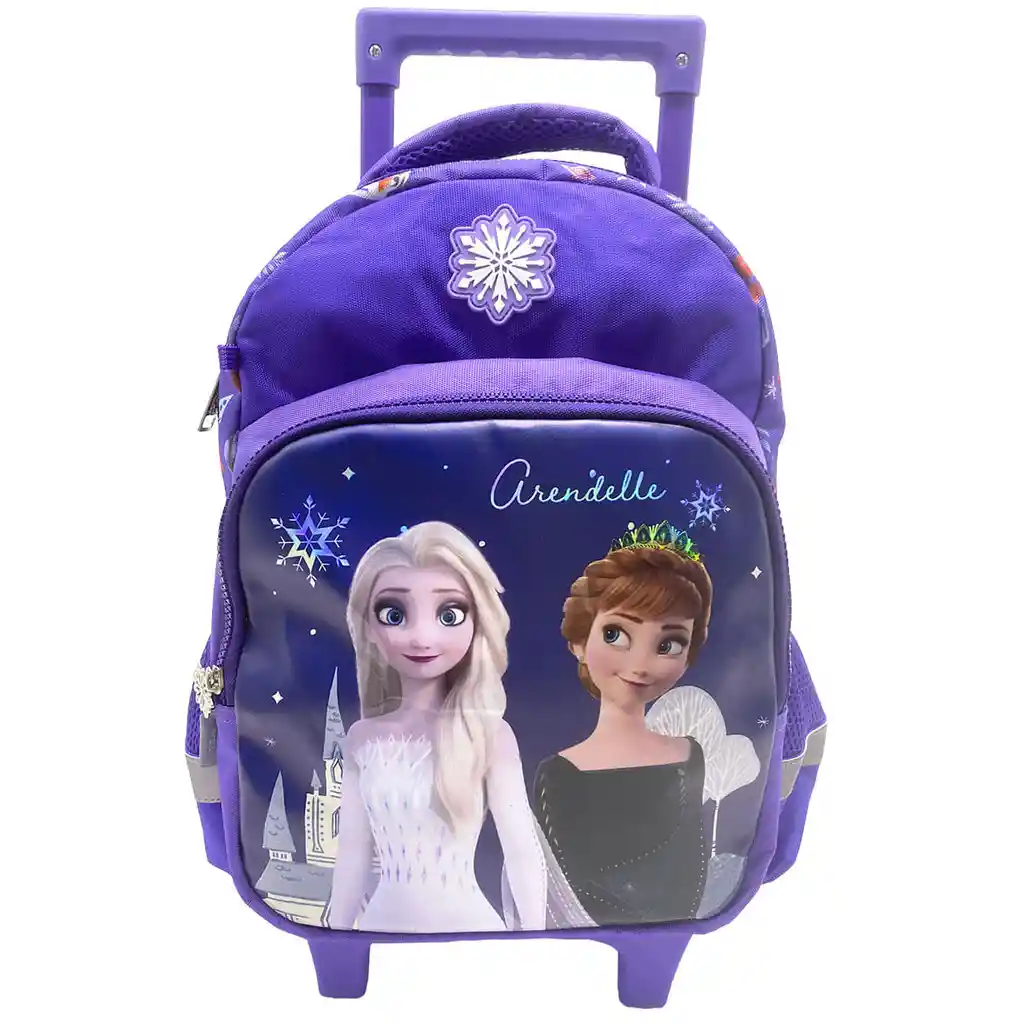 Morral Premium Mediano Con Ruedas Frozen Ii Arendelle