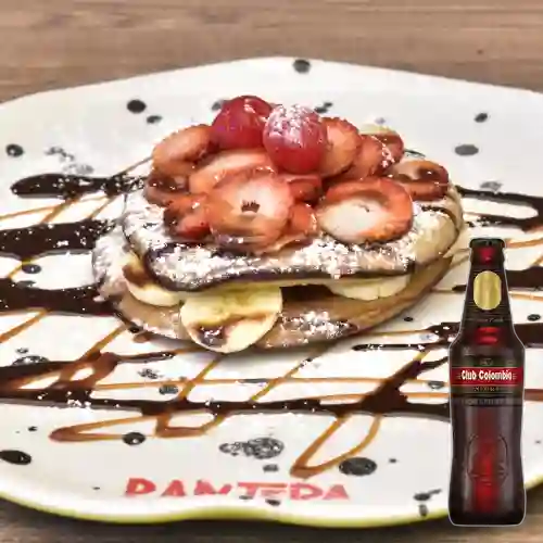 Combo Pancakes + Club col. Negra Bot. 330ml