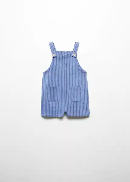 Enterizo Mono Zarauz Azul Talla 97 Niños Mango