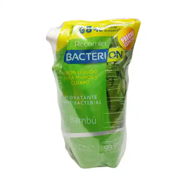 Recamier Jabón Líquido Bacterion Bambú