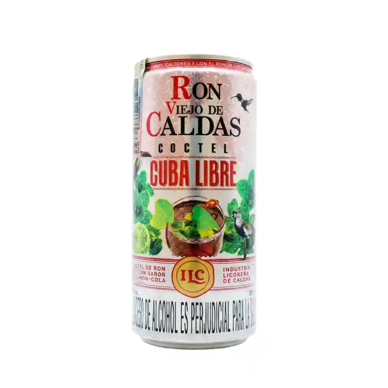 Ron Viejo de Caldas Cóctel Cuba Libre en Lata 