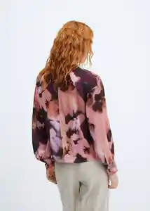 Blusa Alexia Rosa Talla S Mujer Mango