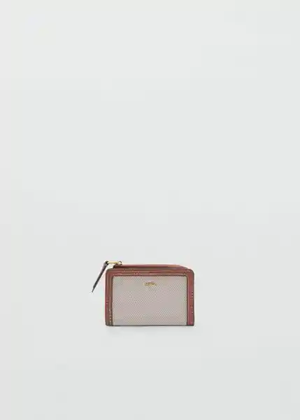 Billetera P Marais Cuero Talla 99 Mujer Mango