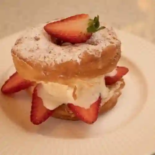 Donut con Helado