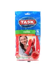 Task Guantes para Cocina Tamaño M/L Rojos