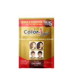 Color-1 Tintura Liquida 5 Minutos Castaño Oscuro