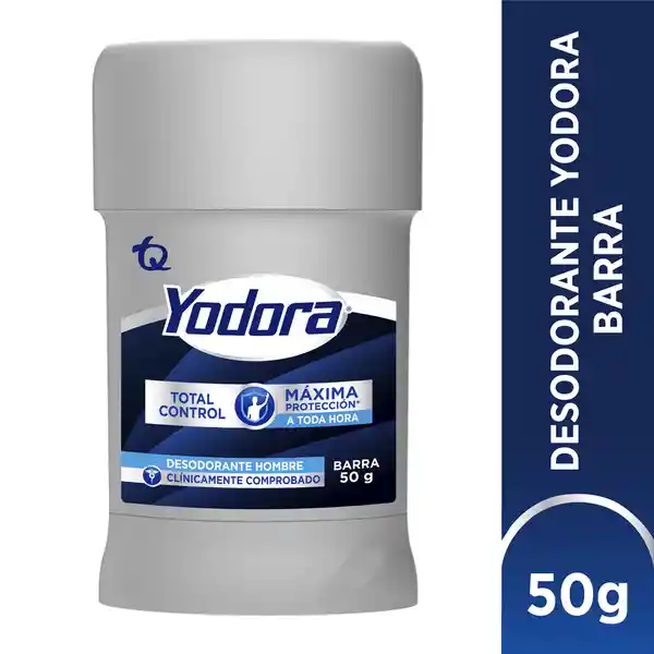 Yodora Desodorante para Hombre Total Control en Barra