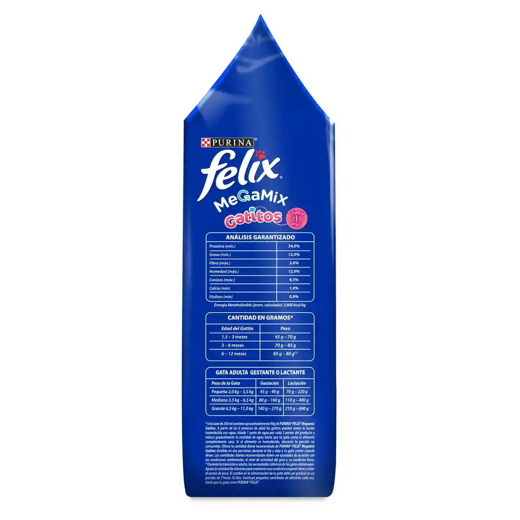 Comida para Gatitos Purina Felix Megamix x 1,5kg