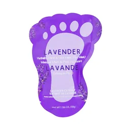 Mascarilla Hidratante Para Pies de Lavanda Miniso