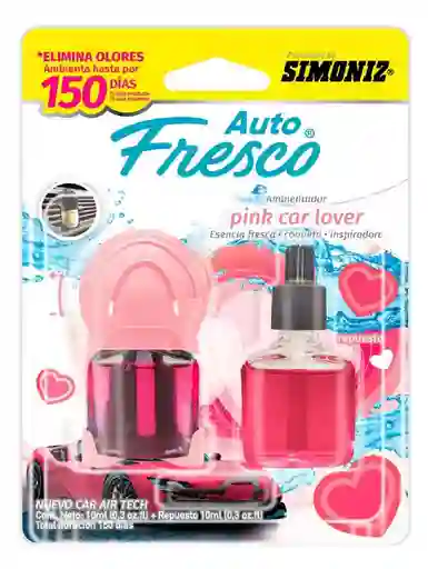 Ambientador Air Tech Pink Car Lover Simoniz 208906