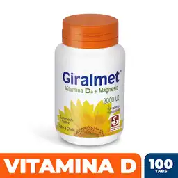 Giralmet Vitamina D Sabor a Chicle