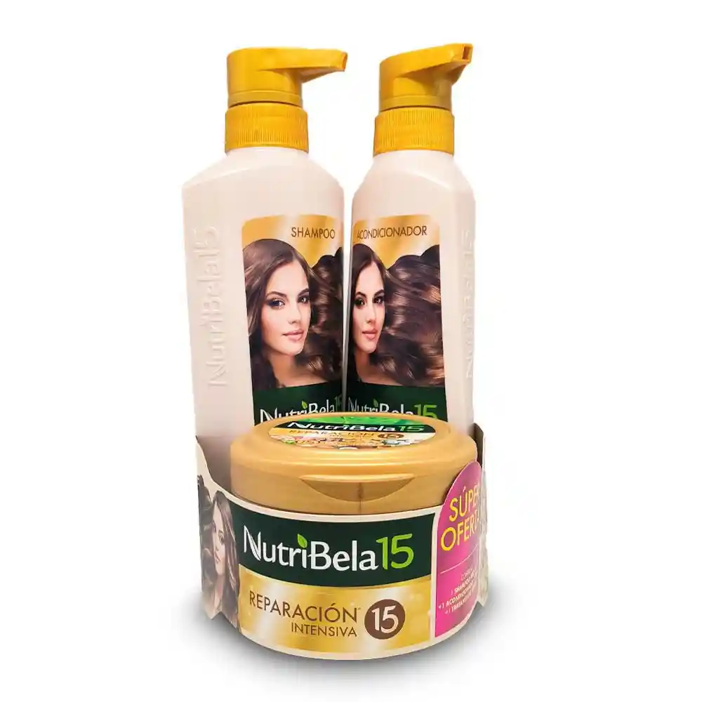 Nutribela Shampoo Acondicionador y Tratamiento