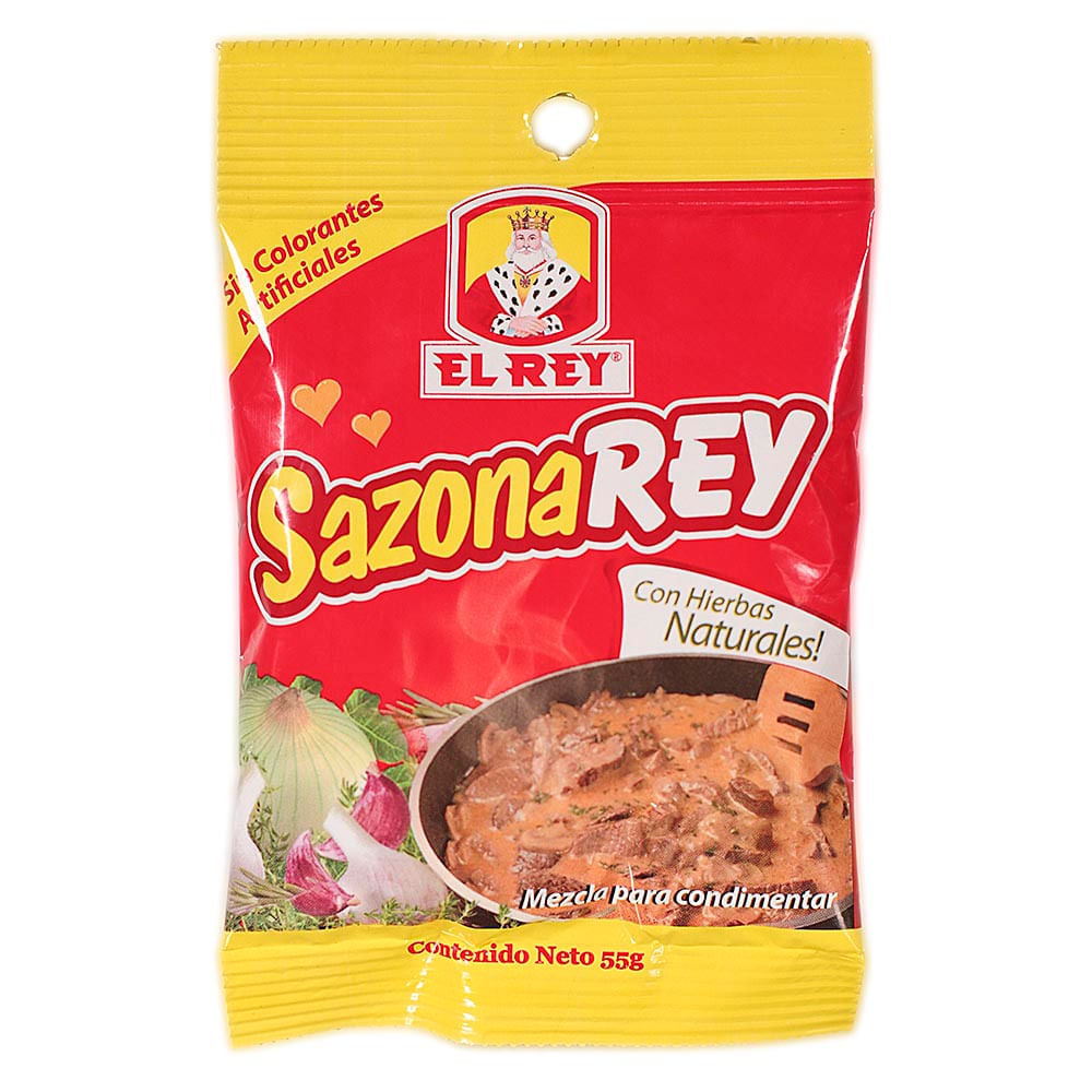 El Rey Mezcla de Condimentos Sazonarey 55 g