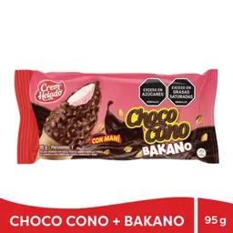 Chococono Bakano Helado Fresa/vainilla Con Mani Crem Helado