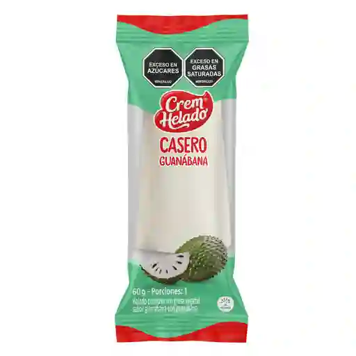 Helado Casero Crem Helado Guanabana