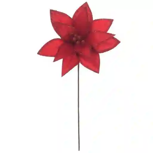 Flor Ponsetia Rojo 12P 40 cm 831-Amx006-2472A Finlandek