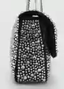Bolso Auman Negro Mujer Mango