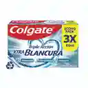 Crema Dental Colgate Triple Accion Extrablancura 60ml x3und