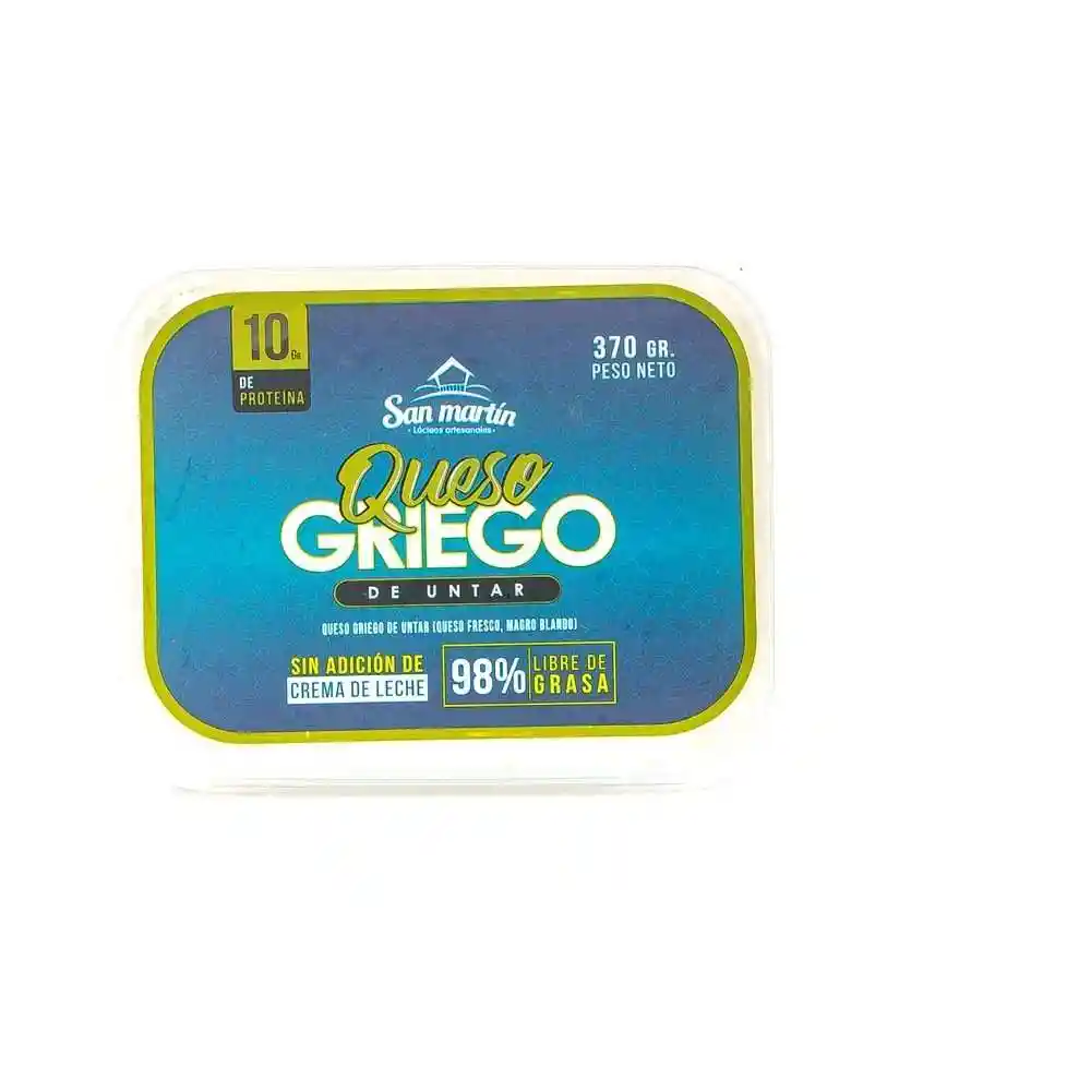 San Martín Queso Griego para Untar