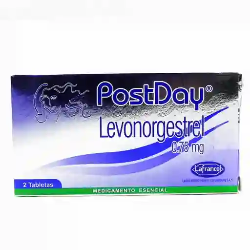 Postday Lafrancol 0.75 Mg 8 Tabletas (3%+)(M)57891