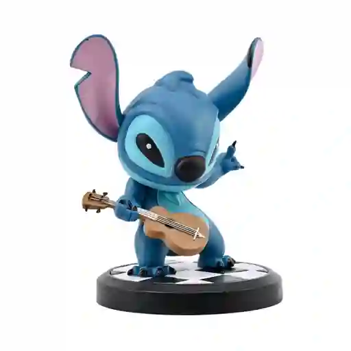 Figura Disney Coleccionable Stitch Guitarrista