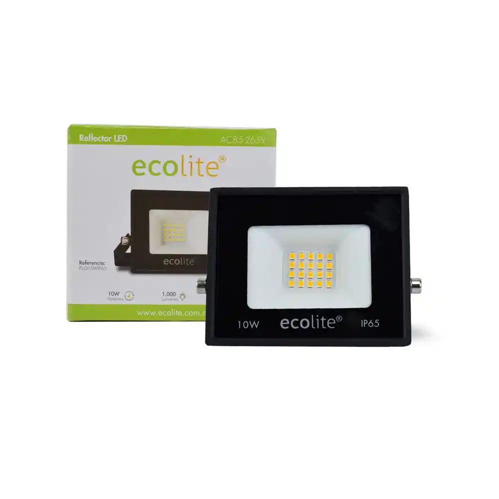 Reflector Led Frio 10w Ecolite Flo10wip65