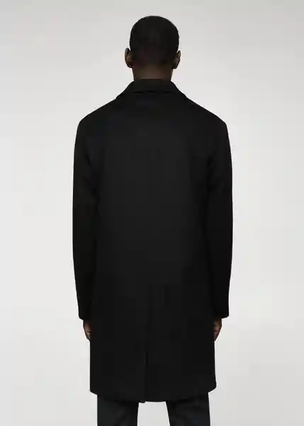 Abrigo Dalan-I Negro Talla XS Hombre Mango