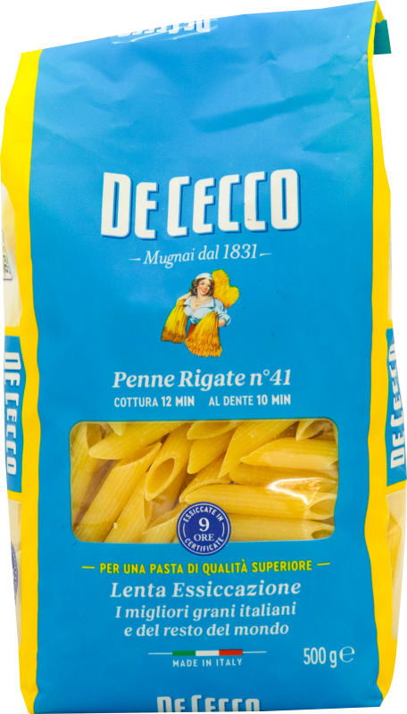 De Cecco Pasta Penne Rigate N.41 500 g