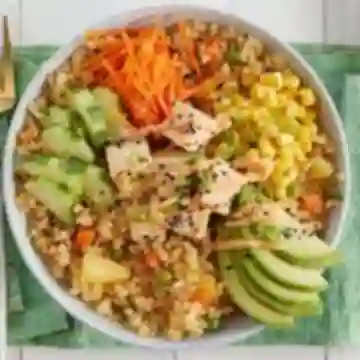 Poke Bowls Camarones Apanados