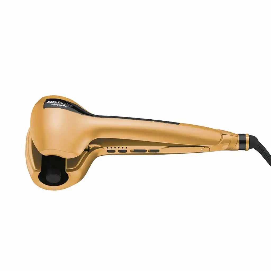 BabylissPro Rizador Automático Profesional Miracurl3 Gold Dorada