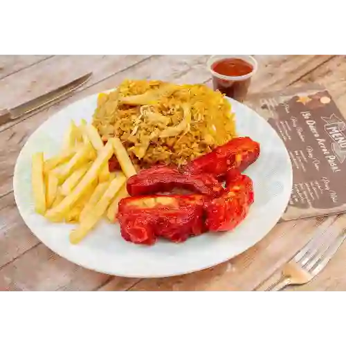 Combo Costilla Bbq