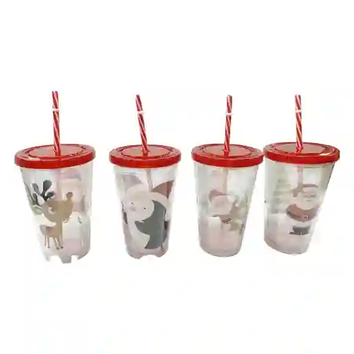 Vaso Navideño Con Espiral - Ref Nb2319-711