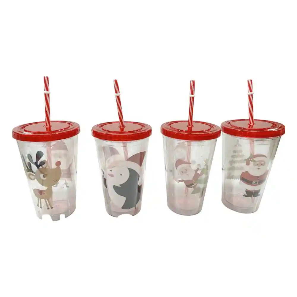 Vaso Navideño Con Espiral - Ref Nb2319-711