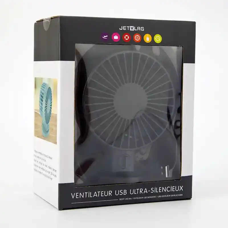 Cosmetic Club Ventilador de Mesa Usb Silencioso