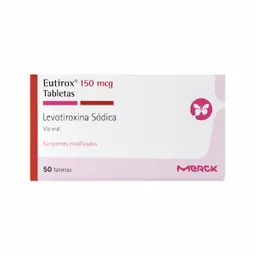 Eutirox 150 Mcg Oral x 50 Tabletas